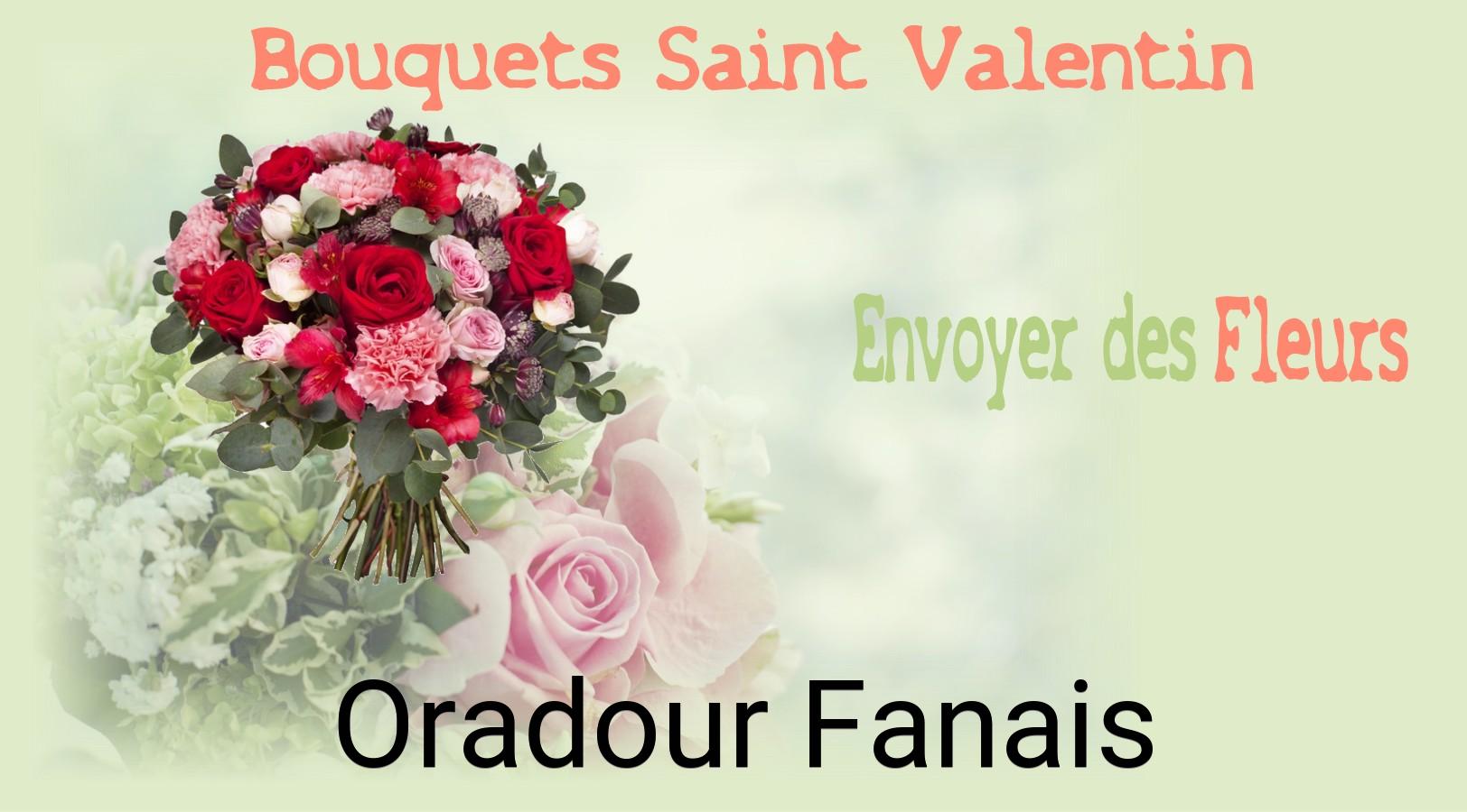 Roses de Saint-Valentin livrées à Oradour-Fanais